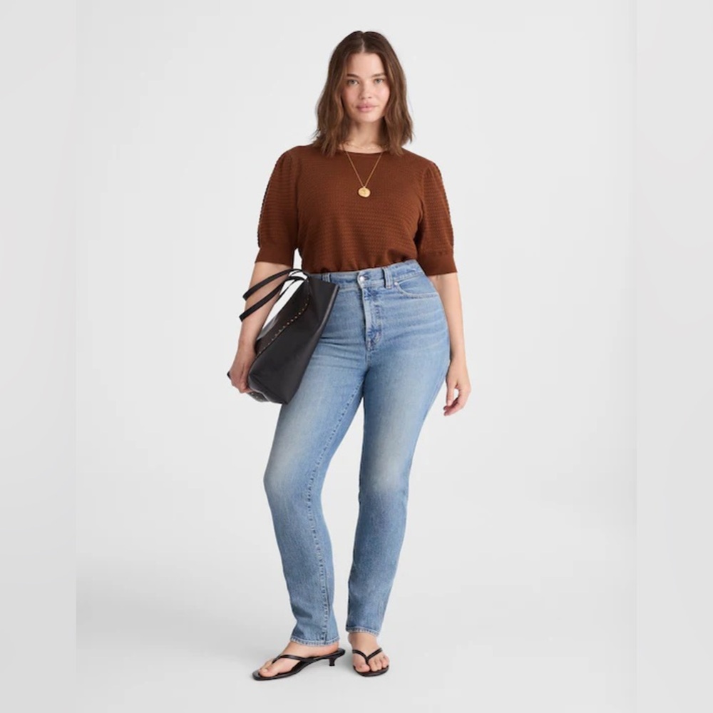NWT Madewell The Perfect Vintage Jean Hickman Wash Size 26W $148
